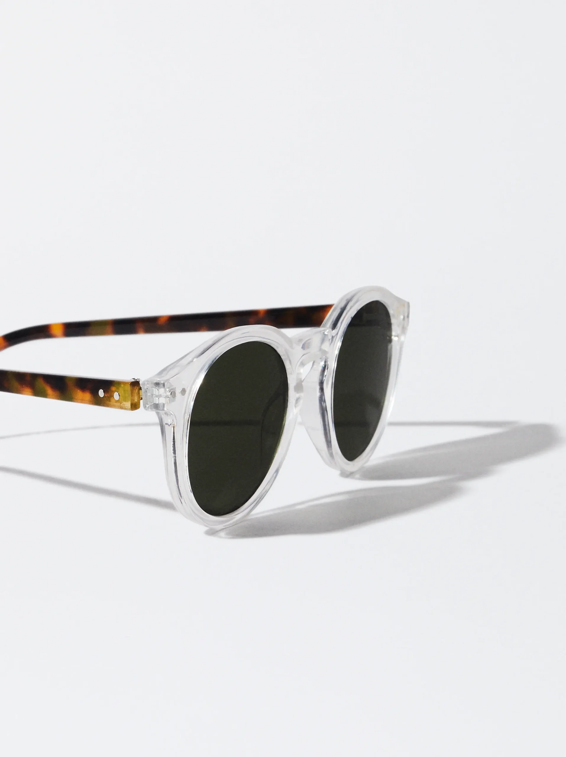 PARFOIS Gafas De Sol Redondas Carey Gris Shop