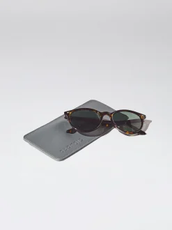 PARFOIS Gafas De Sol Redondas Tortoise Marr&oacute;n Cheap