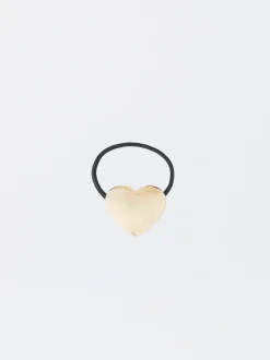 PARFOIS Goma Coraz&oacute;n Para El Pelo Dorado Cheap