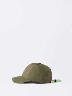 PARFOIS Gorra Nylon Reciclado Con Cord&oacute;n Caqui Cheap