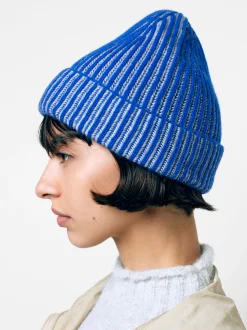 PARFOIS Gorro 100% Cashmere Azul Sale