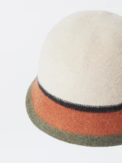 PARFOIS Gorro Bucket De Lana Multicor Clearance