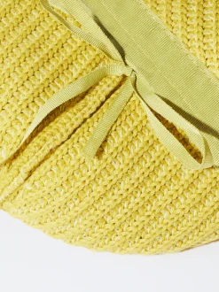 PARFOIS Gorro Bucket De Punto Amarillo Shop