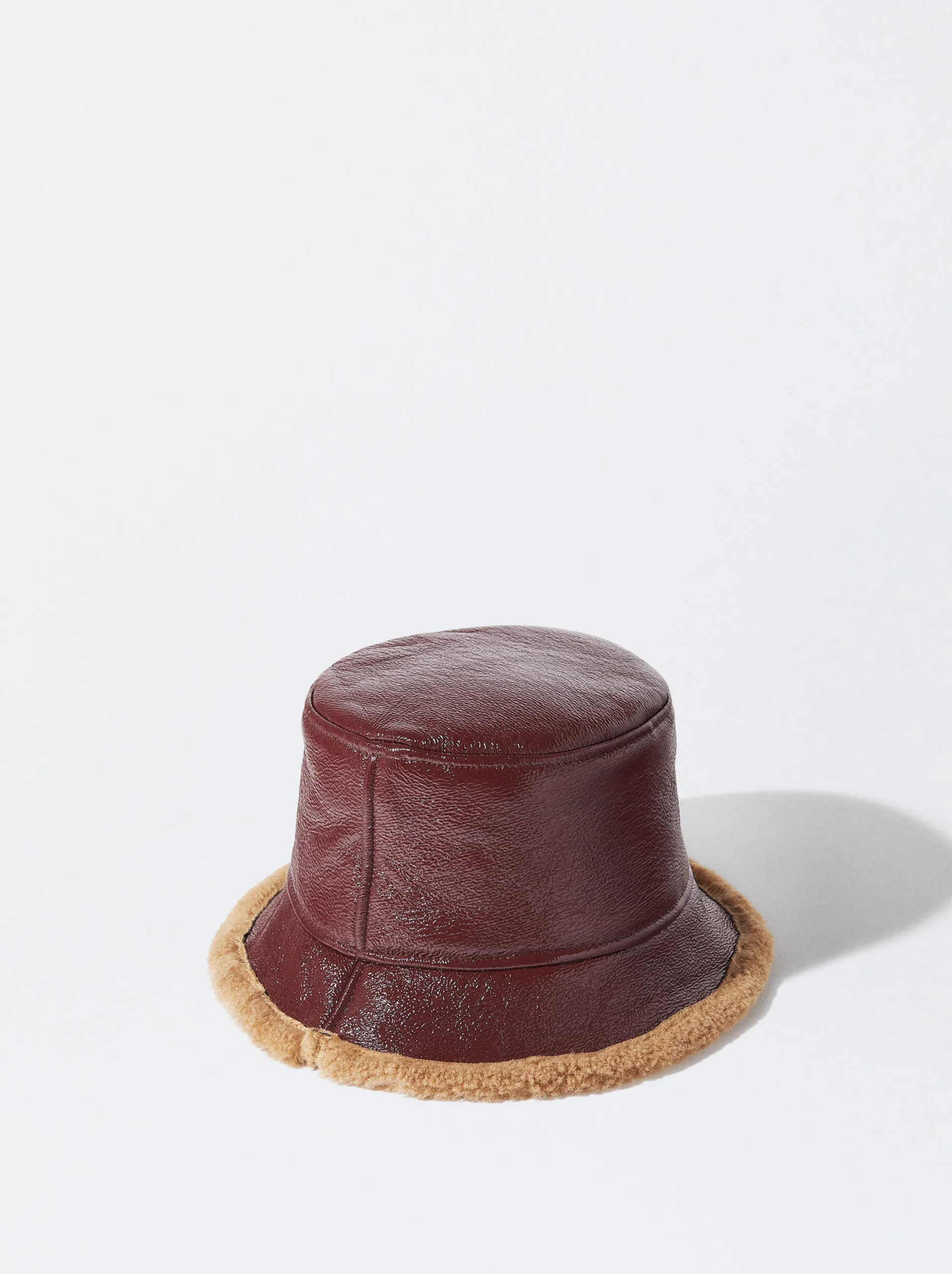 PARFOIS Gorro Bucket Impermeable Charol Burdeos Cheap