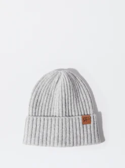 PARFOIS Gorro De Punto Gris New