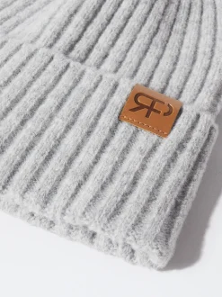 PARFOIS Gorro De Punto Gris New