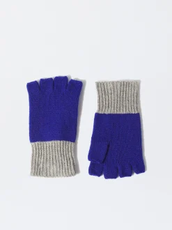 PARFOIS Guantes 100% Cashmere Azul Online