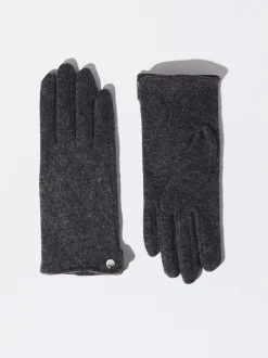 PARFOIS Guantes De Lana Gris Discount