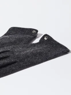 PARFOIS Guantes De Lana Gris Discount