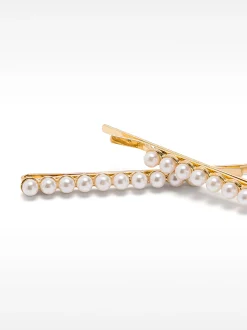 PARFOIS Horquillas Con Perlas Dorado Fashion