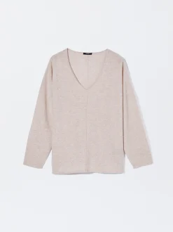 PARFOIS Jersey 100% Cachemira Beige Cheap