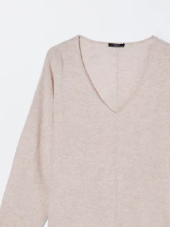 PARFOIS Jersey 100% Cachemira Beige Cheap