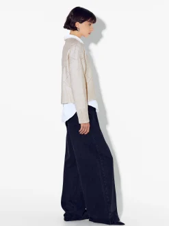 PARFOIS Jersey De Punto Con Cristales Beige Cheap