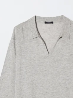 PARFOIS Jersey De Punto Con Lana Gris Best
