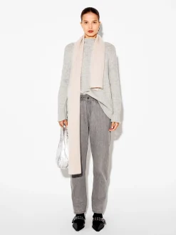 PARFOIS Jersey De Punto Con Lana Gris New