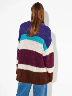 PARFOIS Jersey De Punto Con Rayas Multicor Best