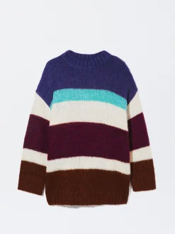 PARFOIS Jersey De Punto Con Rayas Multicor Best