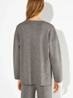 PARFOIS Jersey De Punto Cuello De Pico Marr&oacute;n Outlet