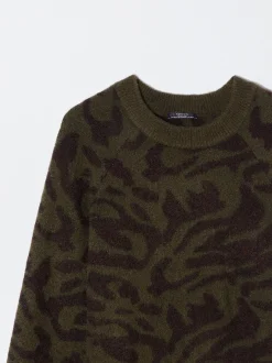 PARFOIS Jersey De Punto Estampado Multicor Outlet