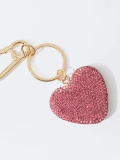 PARFOIS Llavero Coraz&oacute;n Rosa Cheap