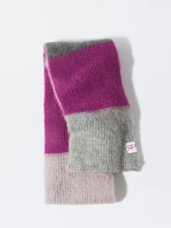 PARFOIS Maxi Bufanda Rosa Hot