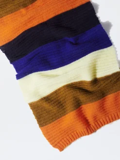 PARFOIS Maxi Bufanda Con Rayas Multicor Cheap