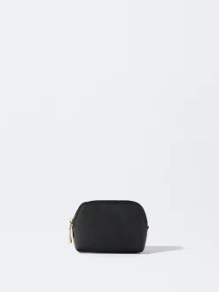 PARFOIS Monedero Con Cremallera Negro Fashion