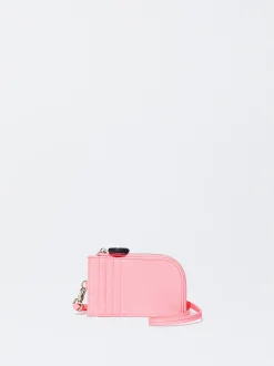 PARFOIS Monedero Con Cremallera Rosa Hot