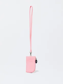 PARFOIS Monedero Con Cremallera Rosa Hot