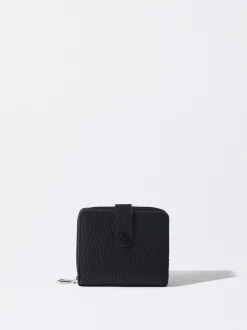 PARFOIS Monedero Con Cremallera Negro Sale