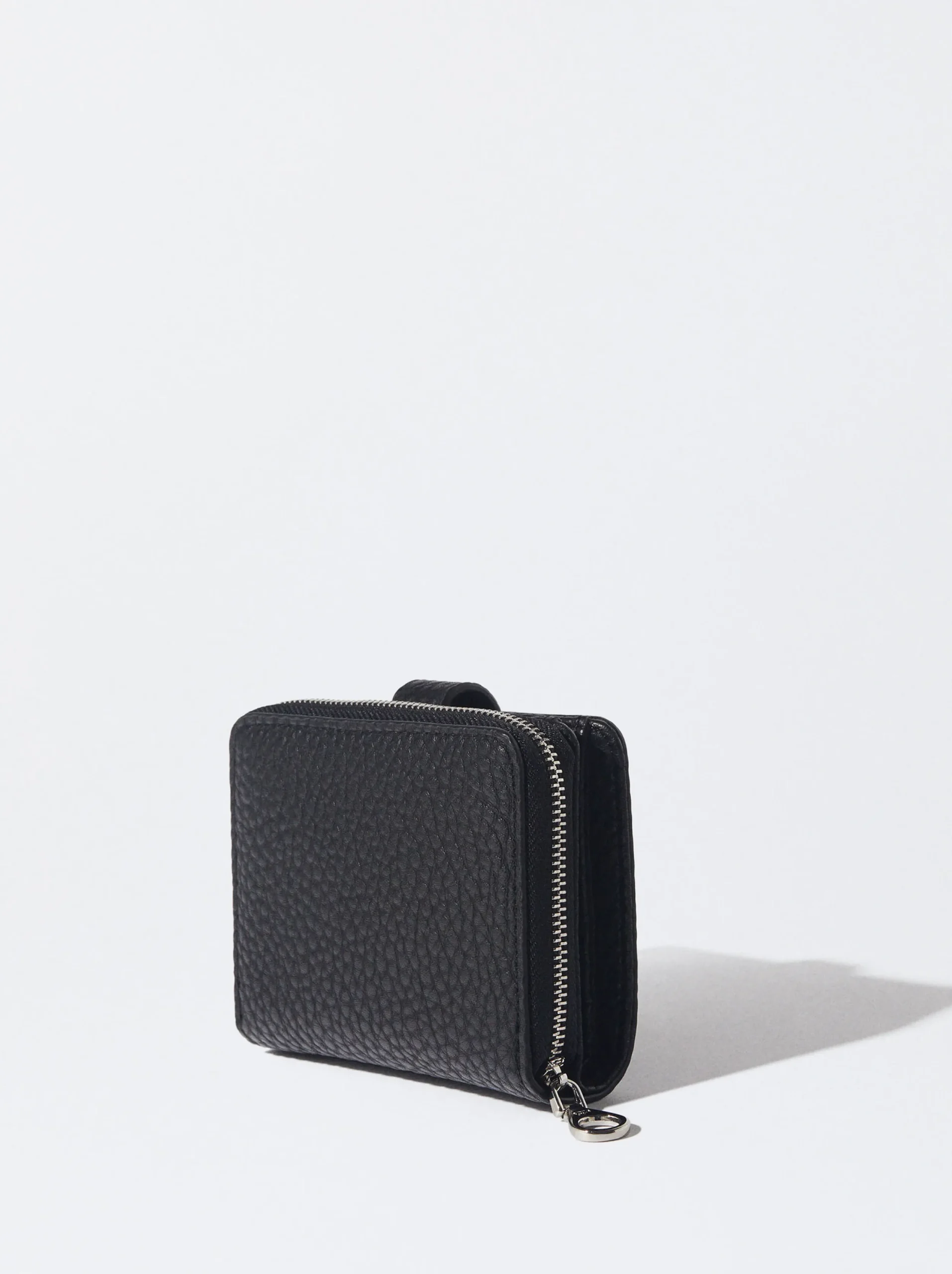 PARFOIS Monedero Con Cremallera Negro Sale