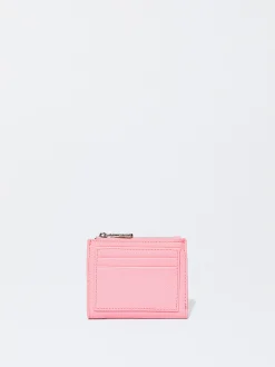 PARFOIS Monedero Con Cremallera Rosa Shop