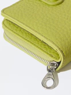 PARFOIS Monedero Con Cremallera Amarillo Store