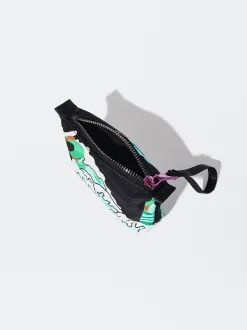 PARFOIS Monedero De Nylon Estampado Multicor Sale