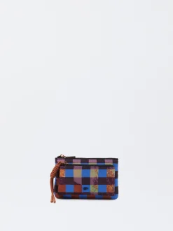 PARFOIS Monedero De Nylon Estampado Burdeos Best Sale