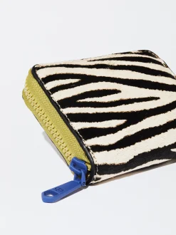 PARFOIS Monedero De Piel Y Cadena Azul Online