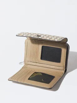 PARFOIS Monedero Estampado Marr&oacute;n New