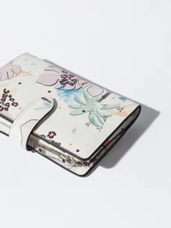 PARFOIS Monedero Estampado Crudo Sale