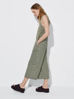 PARFOIS Mono Estampado Caqui Flash Sale