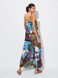 PARFOIS Mono Largo Estampado Multicor Fashion