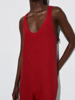 PARFOIS Mono Largo Lino Rojo Clearance