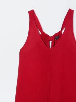 PARFOIS Mono Largo Lino Rojo Clearance