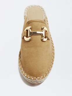 PARFOIS Mules Yute Hebilla Beige Best