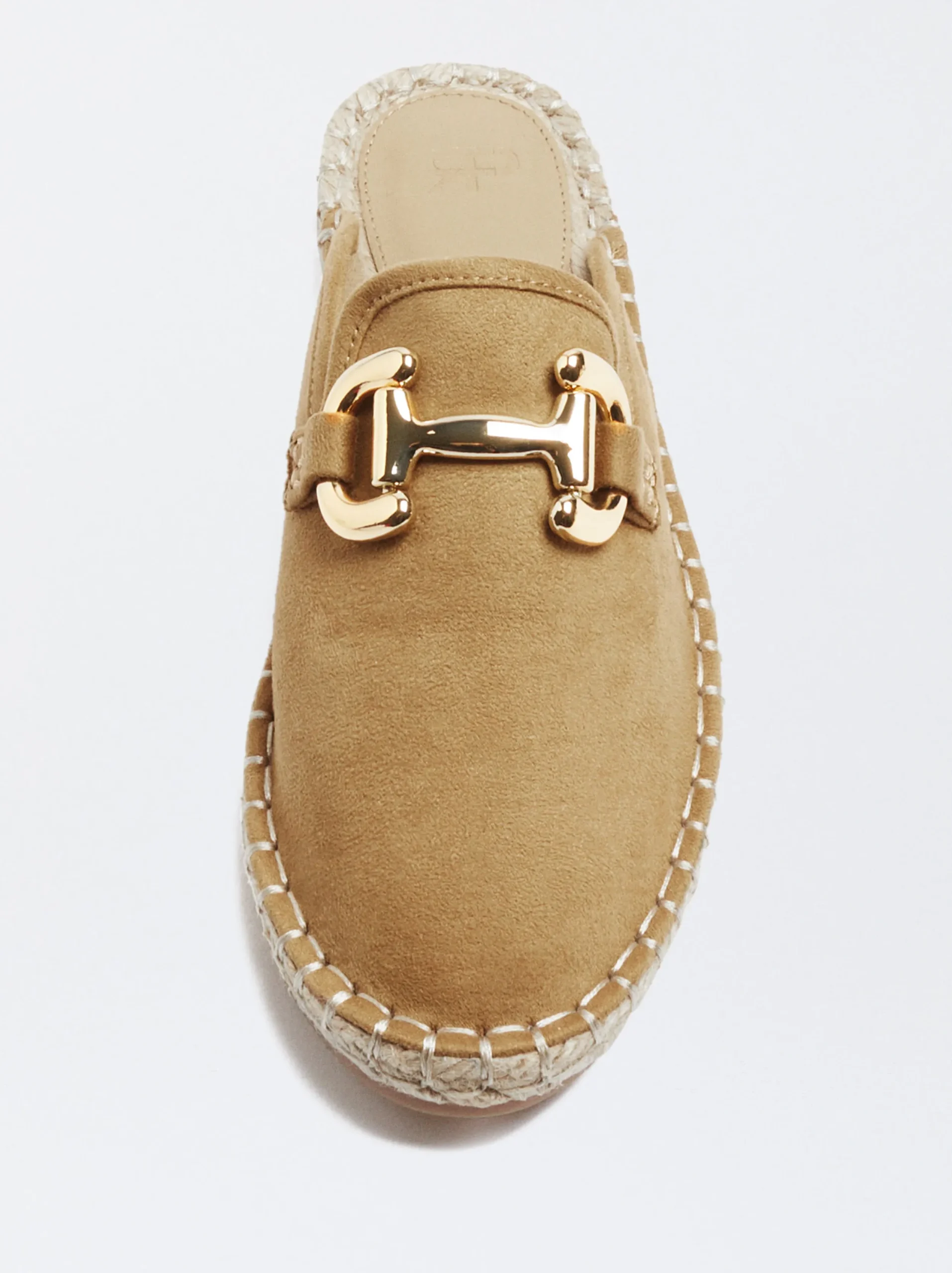 PARFOIS Mules Yute Hebilla Beige Best