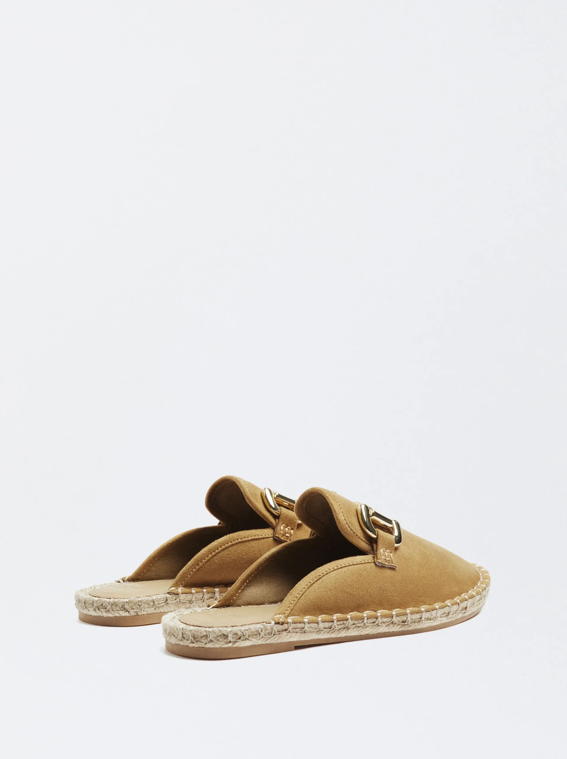 PARFOIS Mules Yute Hebilla Beige Best
