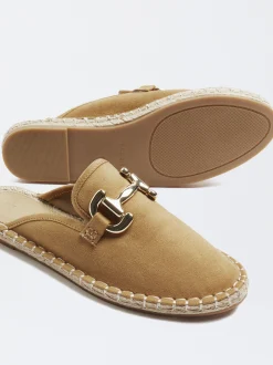 PARFOIS Mules Yute Hebilla Beige Best