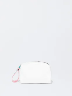 PARFOIS Neceser De Nylon Blanco New