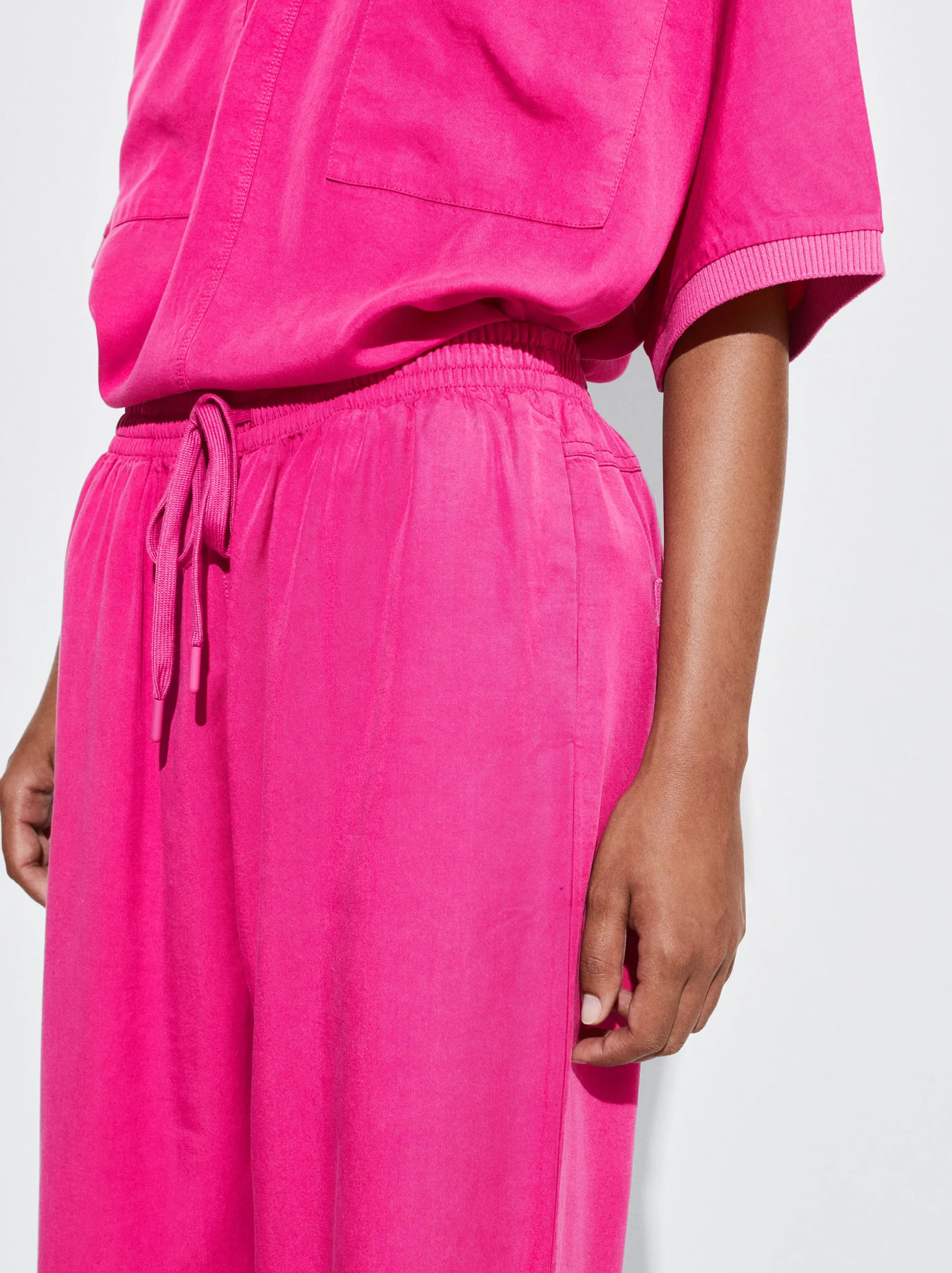 PARFOIS Pantalón 100% Lyocell Fucsia Best