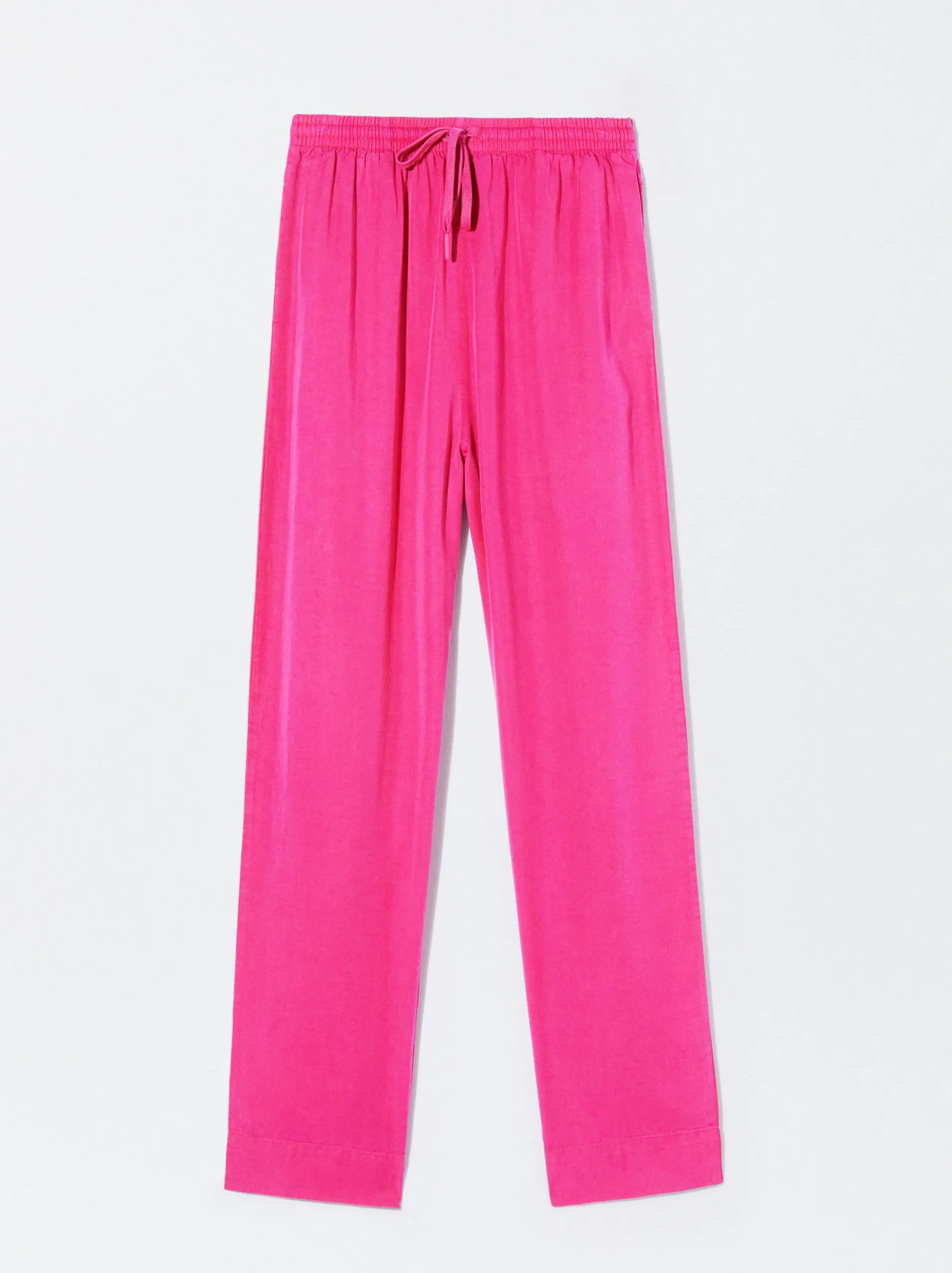 PARFOIS Pantalón 100% Lyocell Fucsia Best