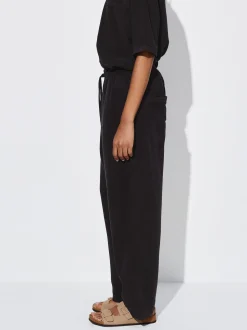 PARFOIS Pantal&oacute;n 100% Lyocell Negro Fashion